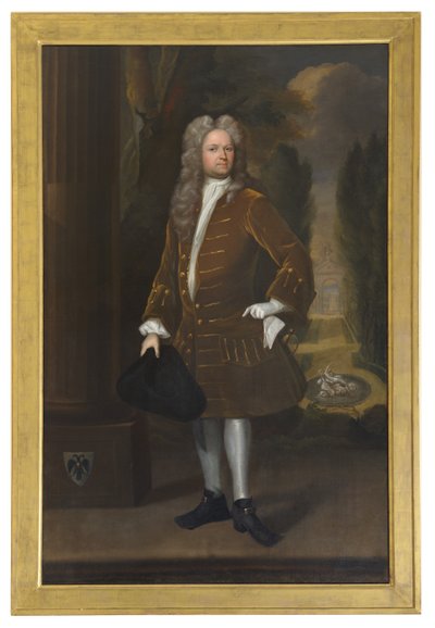 William Stukeley, ca 1726 (olja på duk) av Richard (attr. to) Collins
