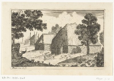 Två bondgårdar med en piprökare Farmhouses (serietitel) av Richard Adam
