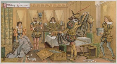 Illustration för The Taming Of The Shrew (chromolitho) av Richard Andre