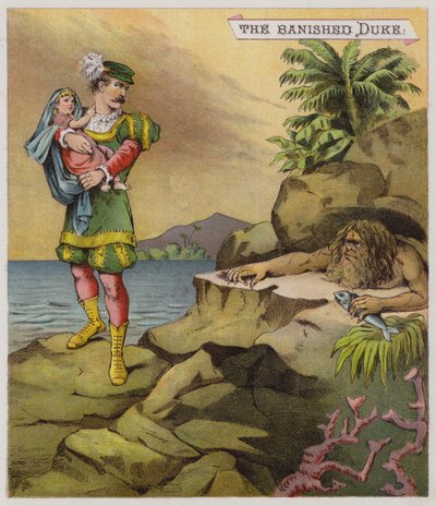 Illustration för The Tempest (chromolitho) av Richard Andre