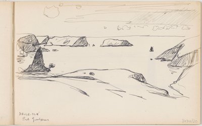 Belle-Île-en-Mer, Port Goulphar av Richard Baseleer