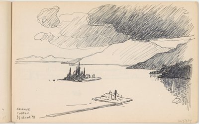 Kanoni, Korfu av Richard Baseleer