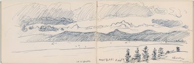 Mont Blanc av Richard Baseleer