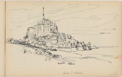 Mont-Saint-Michel av Richard Baseleer