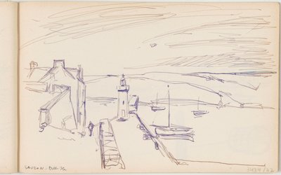 Sauzon, Belle-Île-en-Mer av Richard Baseleer