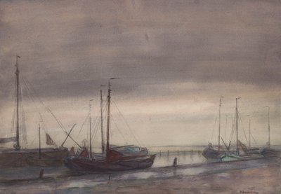 Scheldehavnen i Doel av Richard Baseleer