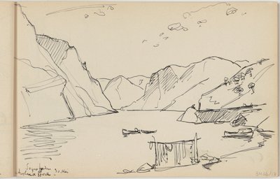 Sognefjorden, Aurlandsfjorden av Richard Baseleer