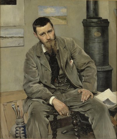 Portrait of the Painter Nils Kreuger av Richard Bergh