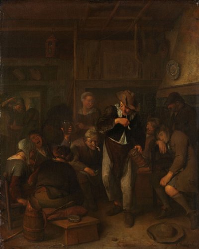 Lantligt värdshus av Richard Brakenburg