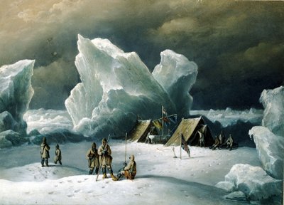 Kapten Markhams nordligaste läger av Richard Bridges Beechey