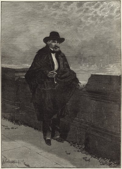 En månskensnatt i Chelsea (gravyr) av Richard Caton II (after) Woodville