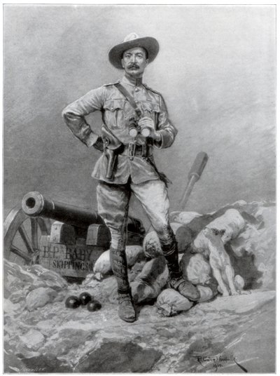 Generalmajor Robert Baden Powell 1857-1941, 1900. av Richard Caton II Woodville