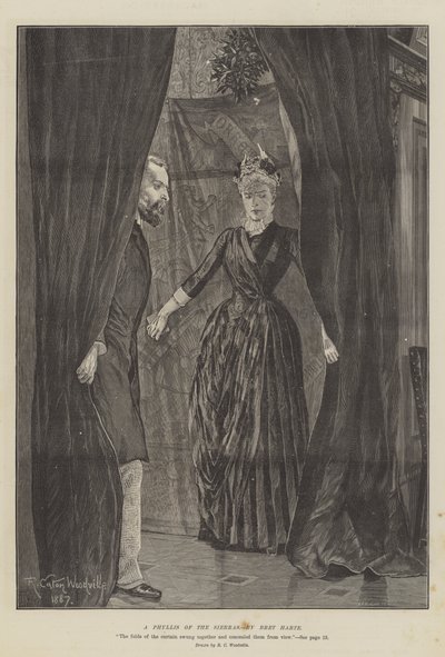 A Phyllis of the Sierras, av Bret Harte av Richard Caton Woodville junior
