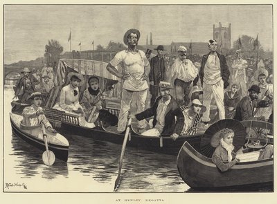 På Henley Regatta av Richard Caton Woodville junior