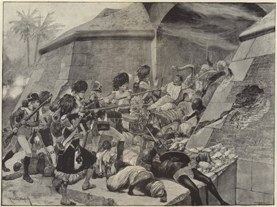 Slag i den brittiska armén av Richard Caton Woodville junior