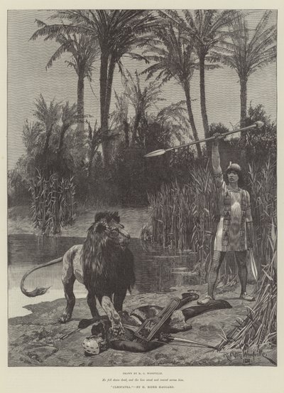 Cleopatra, av H Rider Haggard av Richard Caton Woodville junior