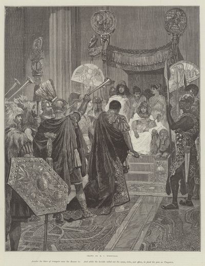 Cleopatra, av H Rider Haggard av Richard Caton Woodville junior