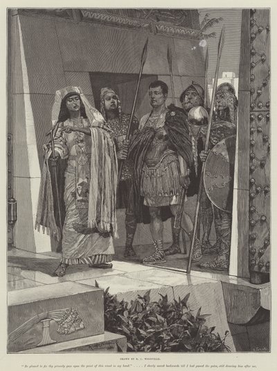 Cleopatra, av H Rider Haggard av Richard Caton Woodville junior