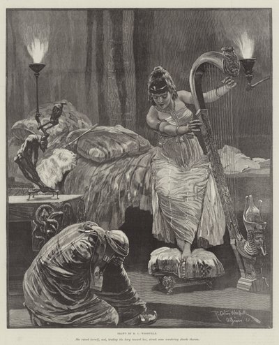 Cleopatra, av H Rider Haggard av Richard Caton Woodville junior
