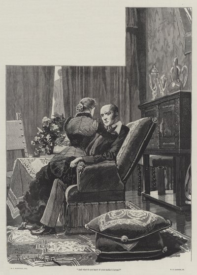 Eyres frikännande, av Helen Mathers av Richard Caton Woodville junior