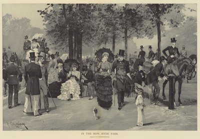 I raden, Hyde Park av Richard Caton Woodville junior