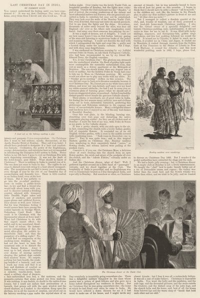 Sista juldagen i Indien av Richard Caton Woodville junior