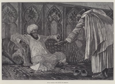 Mulai Hassan, Marockos sultan av Richard Caton Woodville junior