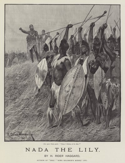 Liljan Nada, av H Rider Haggard av Richard Caton Woodville junior