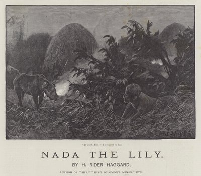 Liljan Nada, av H Rider Haggard av Richard Caton Woodville junior