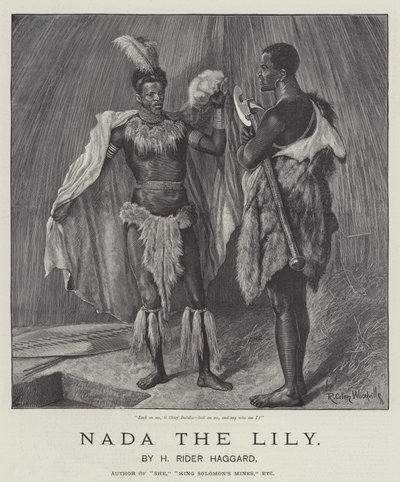 Liljan Nada, av H Rider Haggard av Richard Caton Woodville junior