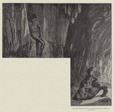 Liljan Nada, av H Rider Haggard av Richard Caton Woodville junior