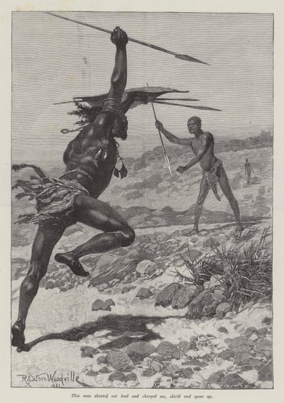 Liljan Nada, av H Rider Haggard av Richard Caton Woodville junior