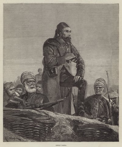 Osman Pasha av Richard Caton Woodville junior