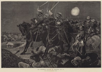 Hushållskavalleriet i Kassassin, 28 augusti av Richard Caton Woodville junior