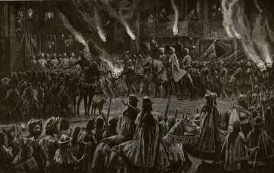 The Marching Watch, illustration från 