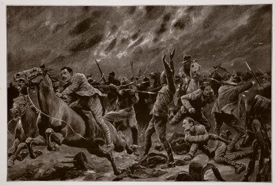 Missödet för viktorianerna vid Wilmansrust den 12 juni 1901 av Richard Caton Woodville junior