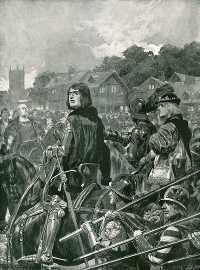 Den enda okrönte kungen av England: Edward V av Richard Caton Woodville junior