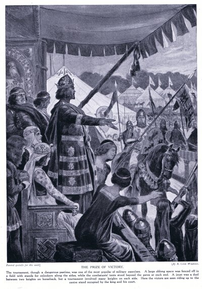 Segerns pris, 1920-talet av Richard Caton Woodville junior
