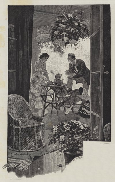 They Were Married, av Walter Besant och James Rice av Richard Caton Woodville junior