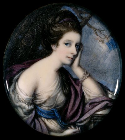 Mrs Floyd av Richard Cosway, RA av Richard Cosway