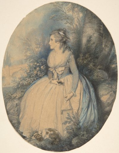 Mrs Robinson som Perdita, ca. 1779. av Richard Cosway