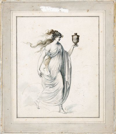Porträtt av Lady Emma Hamilton av Richard Cosway