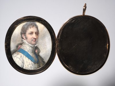 Porträtt av Louis-Philippe, hertig av Orléans, senare fransmännens kung av Richard Cosway
