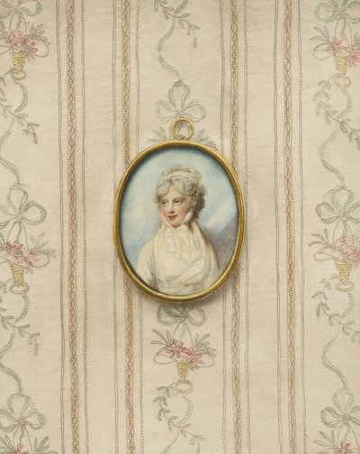 Porträtt av prinsessan Sophia, 5:e dotter till kung George III av Richard Cosway