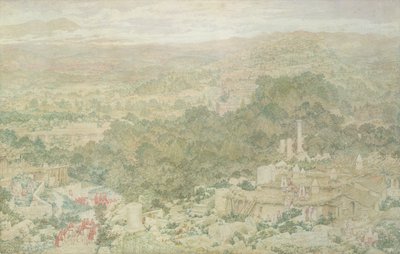 Utsikt över den antika staden Tlos i Lykien, 1883 av Richard Dadd