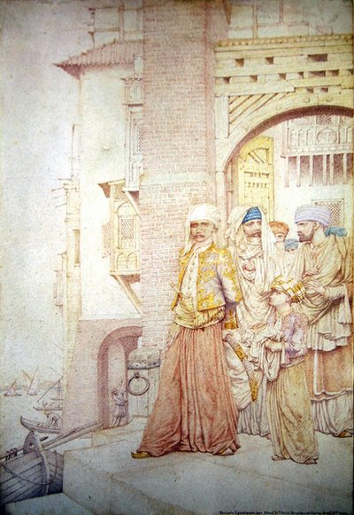 Egyptisk fantasi av Richard Dadd