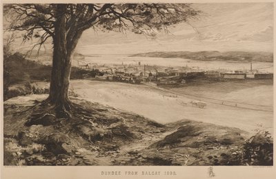 Dundee från Balgay av Richard Davidson Winter