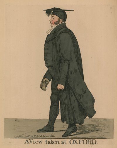 Herr Smith; En vy tagen vid Oxford av Richard Dighton