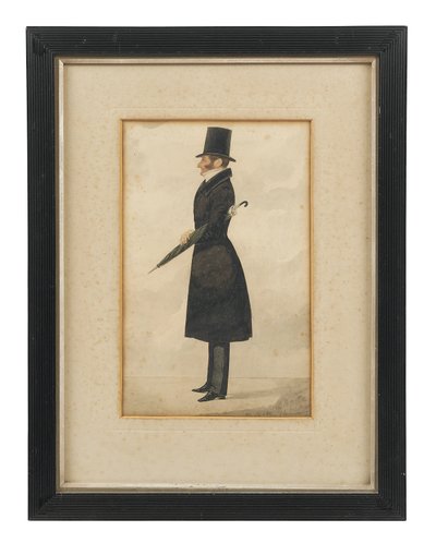 Porträtt av Henry Lygon av Richard Dighton