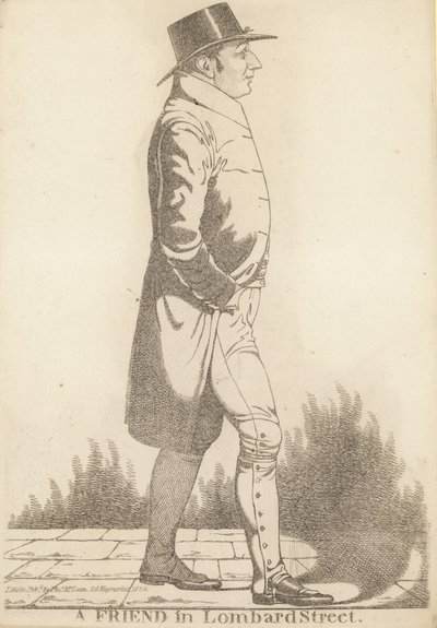 Thomas Richardson; En vän på Lombard Street av Richard Dighton